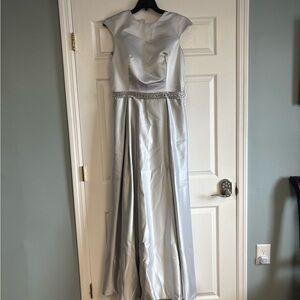 VIP Silver Maxi Dress